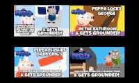 PEPPA PIG GETS GROUNDED S2E9 TO 12 AT ONCE