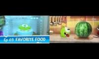 Om Nom Stories - Favorite Food (English vs Arabic versions)