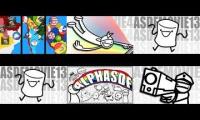 Thumbnail of shooting mashup asdfmovie (5 versions) and countryballs (1 version)