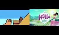 Homemade intros: puppy dog pals & nella the princess knight mashup