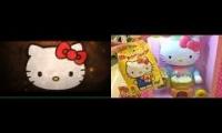 Hello Kitty Logo and Hello Kitty Popcorn Machine