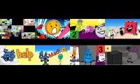 Every single BFDI Episode Played at Once including fanmades
