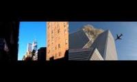 Thumbnail of North Tower 9/11 Real Life vs Simulation