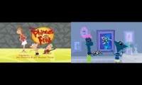 Phineas and Ferb Theme Song in Split G Major