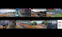 TRAINS 008 -- WATCH EIGHT TRAINS AT ONCE