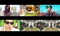6 gangnam style mashup
