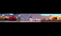 Cars (2006) 3 Clips (Inspired by StopMOtionMan Junior) At Once