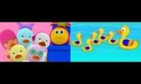 Bob The Train Vs Kids TV Five Little Ducks