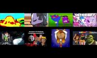Thumbnail of 8 YouTube Is Crazy videos playing at the same time 66