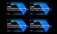 Thumbnail of Q Day 2 | WTT Contender Almaty 2024 | Session 1