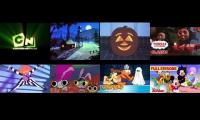 Thumbnail of 8 Halloween Episodes at the same time. (My Animated Halloween TELEVISION Feast).