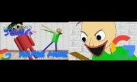 Thumbnail of Baldi Youre Mine, but every word is a Google image (Original and Censored)