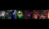 All 3 Poppy Playtime chapters playing at the exact same time