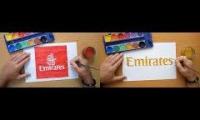 Thumbnail of How to draw a Emirates Logos