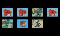 All 7 American Dad! Season 1 Intros at the Same Time (High-Pitched)