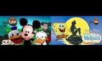 Thumbnail of 2 of my favorite YTPs playing at the same time