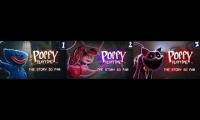 Thumbnail of All 3 Poppy P!aytime: The Story So Far episodes playing at the exact same time