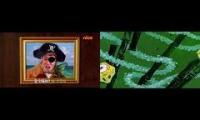 Spongebob Korean Dub theme song Christmas vs original
