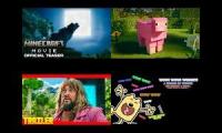 A minecraft movie parasion