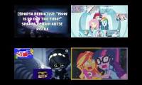Thumbnail of Murder Drones Vs MLP:EG Sparta Venom Remixes Quadparison
