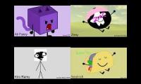 (IM BACK!!!!!!!!!!) Bfdi Auditions Quadparison 4 MWs Version