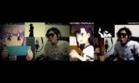 Thumbnail of 涼風青葉 vs 宮内ひかげ ボイパ対決 Bad Apple!!