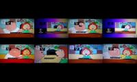 All 8 Family Guy Intros on TBS at the Same Time