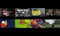 Thumbnail of 8 YouTube Is Crazy videos playing at the same time 69
