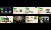 All Of the Piggy Tales Pigs at work At The Same Time Part 2