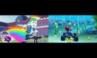 Thumbnail of Equestria Girls Clips With Mario Kart 7 Mushroom Cup Mario