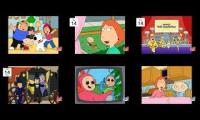 All 6 Family Guy Season 1 Intros on TV Plus 7 at the Same Time (September 2022)