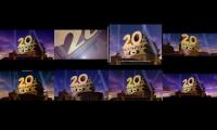 All 8 20th Century Fox (1996) Logos at the Same Time