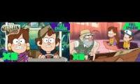 Thumbnail of First 8 episodes of gravity falls played at once