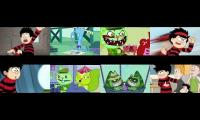 Dennis And Gnasher Vs Happy Tree Freinds