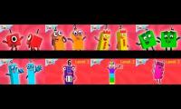8 Numberblocks 1-8 eightparison