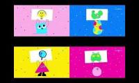4 cartoonito parison