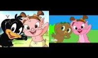 Paws And Feathers | Baby Looney tunes 2002 vs 2024