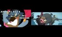 Animal age 4 Vs Sonic age continental drift part 8
