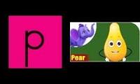 Have Fun Teaching Fruit Alphabet P is for Pear