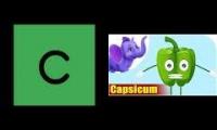 Have Fun Teaching Fruit Alphabet C is for Capsicum