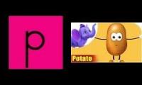Have Fun Teaching Fruit Alphabet P is for Potato