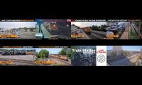TRAINS 009 - WATCH LIVE TRAINS - EIGHT CAMS