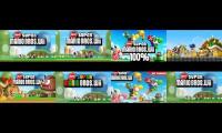 Every New Super Mario Bros Wii Gameplay Videos Played At Once