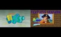 Battle of the textless:Spongebob theme song textless original vs minecraft edition