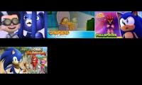All 6 tv shows episodes playing at the same time