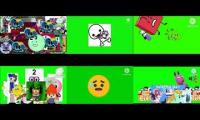 everyone fights bad users green screen 6000 free to use