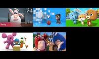 Booba vs talking tom vs loco nuts vs pocoyo vs oddbods