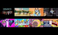 up to faster my talking tom friendsbluey and purr purr and Steven and parker parison
