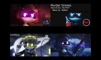 Thumbnail of (Halloween + Murder Drones 3rd Anniversary Special) Murder Drones Sparta Remix Quadparison 2