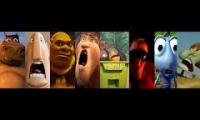 1 second from 50 animated movie comparison